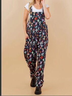 NWT L.A. Soul Mushroom Print Corduroy Overalls Jumpsuit - XL
Festival